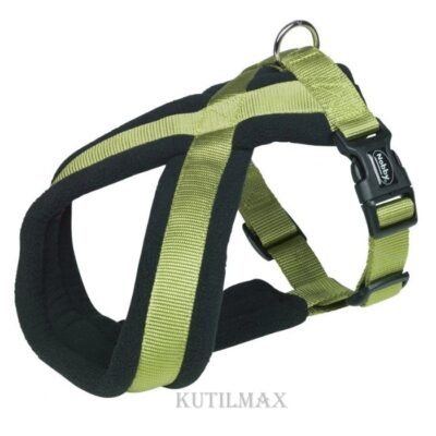 postroj na psa soft grip zeleny K