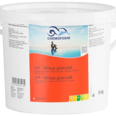 Prípravok do bazéna Chemoform 0811, pH mínus, granulát, bal. 5 kg