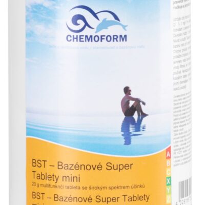 Tablety Chemoform 8601, 20 g, multifunkčné, pomalorozpustné, bal. 1 kg