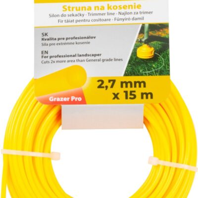 Silon na kosenie Grazer Pro 2,7 mm, L-15 m, okrúhly
