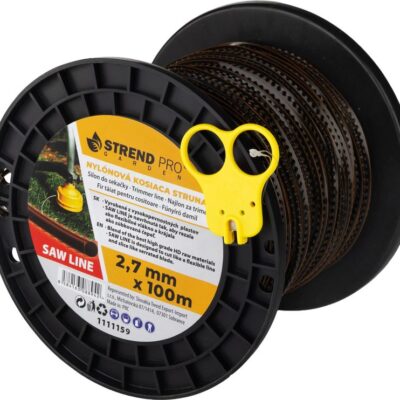 Silon na kosenie Strend Pro Premium SawLine 2,7 mm, L-100 m, zúbkovaný