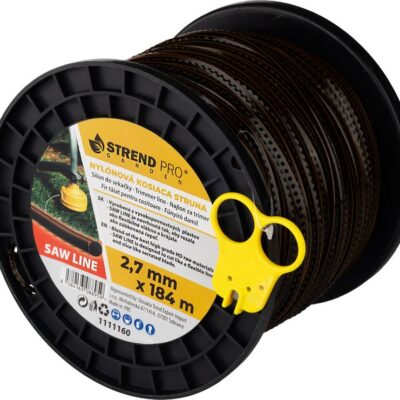 Silon na kosenie Strend Pro Premium SawLine 2,7 mm, L-184 m, zúbkovaný