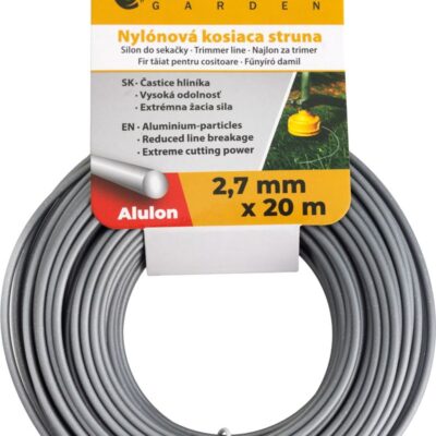Silon na kosenie Alulon ADR 2,7 mm, L-20 m, okrúhly
