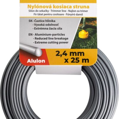 Silon na kosenie Alulon ADR 2,4 mm, L-25 m, okrúhly