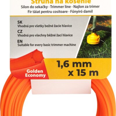 Silon na kosenie Golden Economy 1,6 mm, L-15 m, HEX