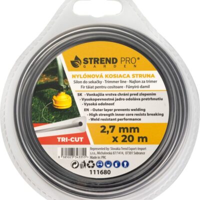 Silon na kosenie TriCut 2,70 mm, L-20 m, Trigon extreme, trojhranný