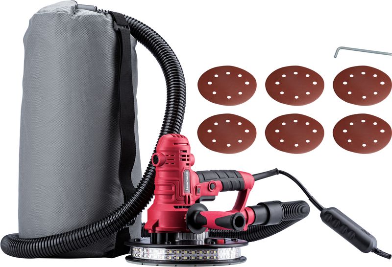 Brúska Worcraft DS08-180, 800W, 180 mm, na sadrokartón s vakom, LED svetlo 1 Brúska Worcraft DS08-180, 800W, 180 mm, na sadrokartón s vakom, LED svetlo