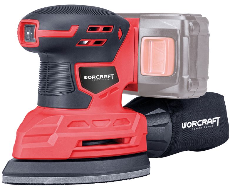 Brúska Worcraft CPMS-S20Li ShareSYS, delta, triangle multibrúska, 20V Li-ion 1 Brúska Worcraft CPMS-S20Li ShareSYS, delta, triangle multibrúska, 20V Li-ion