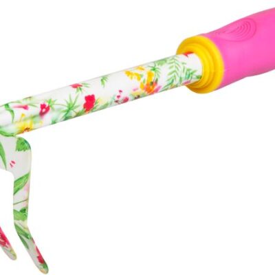 Hrabličky Strend Pro, záhradnícke, potlač kvetov, ružové, 30x8,5 cm, Ladies line