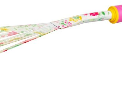 Hrabličky Strend Pro, záhradnícke, zahnuté, potlač kvetov, ružové, Ladies line