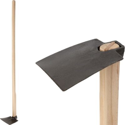 Motyka Gardex Malvan, 600 g, plochá, kovaná, drevená násada