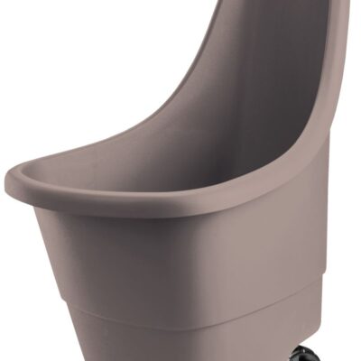 Vozík Keter® EASY GO 50 lit., 51x56x84 cm, hnedý, na záhradný odpad