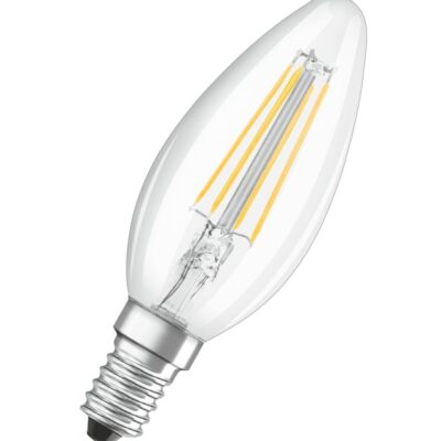 Žiarovka OSRAM® LED FIL 040 (ean8637) non-dim, 4W/827 E14 2700K Value CLASSIC B