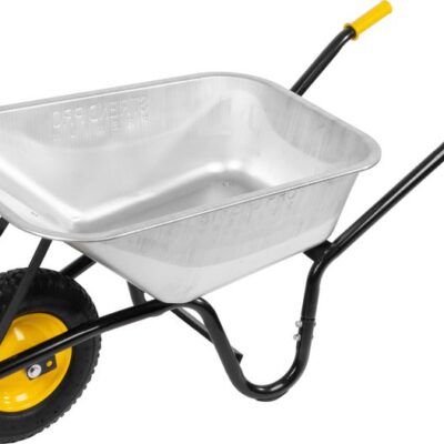 Fúrik Strend Pro Premium Fortis BLACK ES, koleso PN nafukovacie, Zn, 85 lit, max. 250kg (demont)