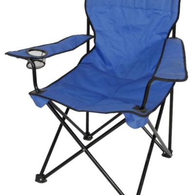 Stolička Strend Pro BC2012B, skladacia, modrá, kempingová, 50x50x90 cm, 120 kg