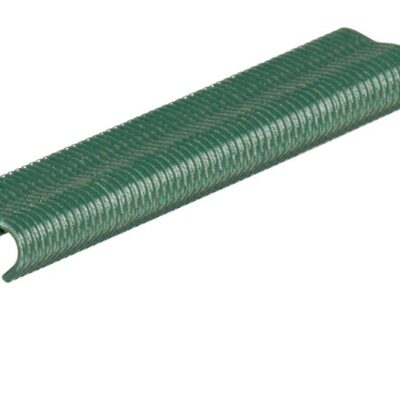 Spony RAPID VR16, PVC zelené, sponky pre viazacie kliešte RAPID FP216 a FP20, pre drôt 2-8 mm, bal. 3190 ks