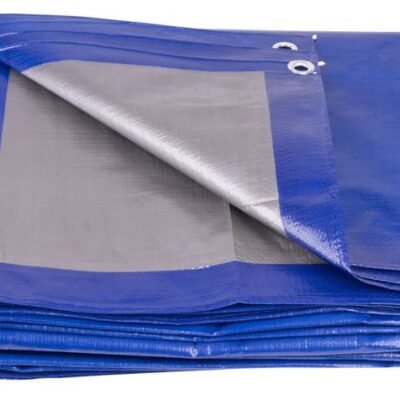 Plachta Tarpaulin Profi 3x4 m, 140 g/m, zakrývacia, modrá, s okami