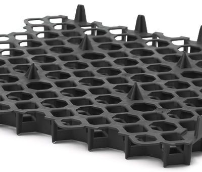 Mriežka zatrávňovacia GardenPUZZLE II, 500x500x40 mm, čierna, UV