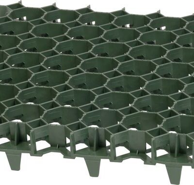 Mriežka zatrávňovacia GardenPUZZLE II, 500x500x40 mm, zelená, UV