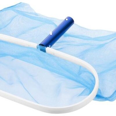 Sieťka Strend Pro Pool PE, blue, na lístie, hliníkový rám, bez násady/tyče, bazénová, 35,2x43 cm