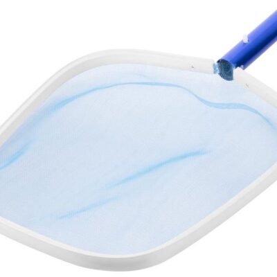 Sieťka Strend Pro Pool PE, blue, na lístie, hliníkový rám, bez násady/tyče, bazénová, 50x31 cm