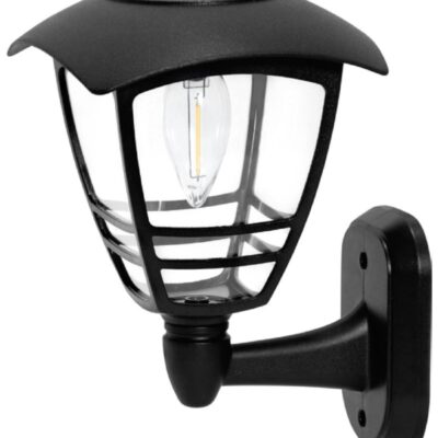 Lampa Strend Pro Garden, solárna, na stenu/plot, 15x15x21 cm
