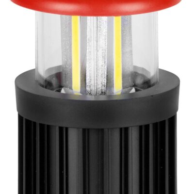 Lampa Strend Pro, proti hmyzu a komárom, kempingová, solárna, USB, UV+biela LED, 15x8,60 cm