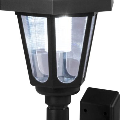 Lampa Strend Pro Wall, solárna, 1x LED, na stenu/plot, 16,5x16,5x30 cm