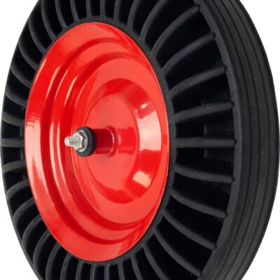 Koleso na fúrik Strend Pro Premium Fortis BLACK bantam, náhradné, s oskou