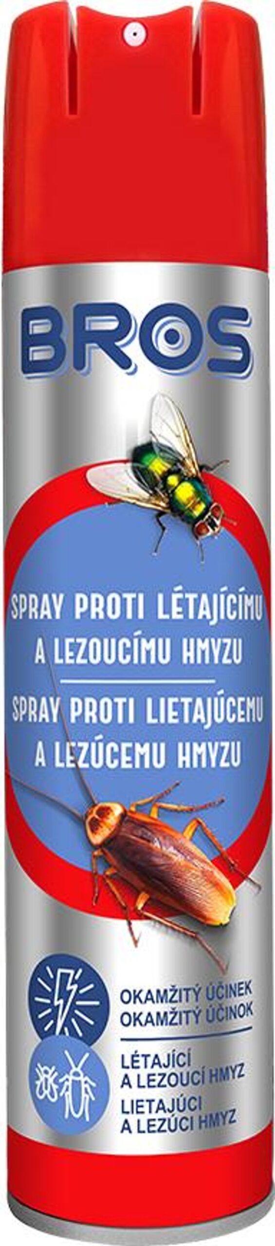 Sprej Bros, proti lietajúcemu a lezúcemu hmyzu, 400 ml 1 Sprej Bros, proti lietajúcemu a lezúcemu hmyzu, 400 ml