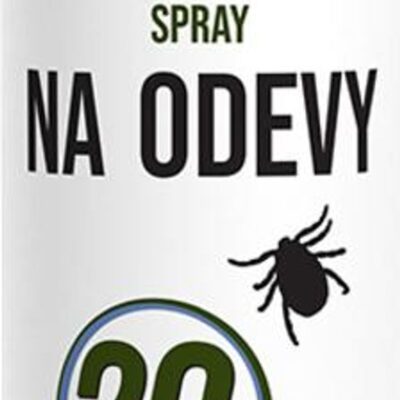 Sprej Bros, proti kliešťom, na odev, repelentný, 120/90 ml