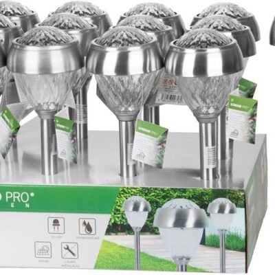 Lampa Strend Pro Garden Aurora, solárna, 9x38 cm, Sellbox 12 ks