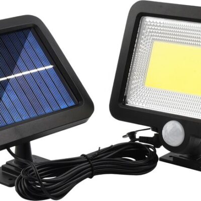 Svietidlo Strend Pro, solárne, LED, 180 lm, senzor pohybu, 15x12,7x2,5 cm