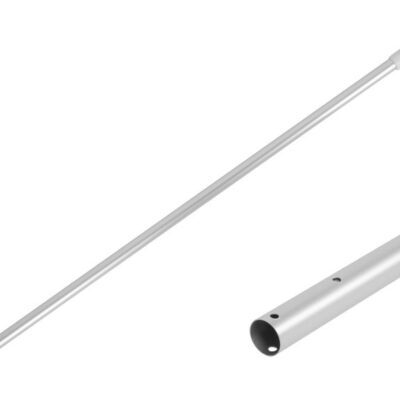 Tyč Strend Pro Pool, teleskopická násada pre sieťku do bazénu, 150-450 cm, 0,8 mm, strieborná