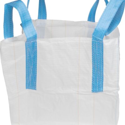 Vak BigBag TOF4, 70x70x70 cm, PP, 4 uši, biely, vrece rovné dno, max. 800 kg