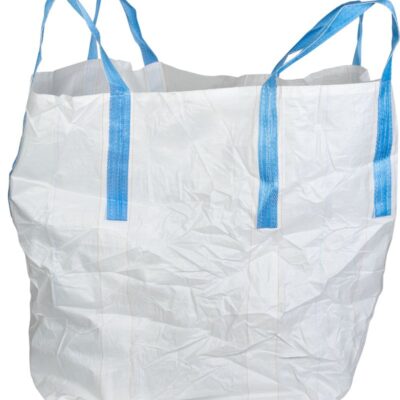 Vak BigBag TOF4, 90x90x120 cm, PP, 4 uši, biely, vrece rovné dno, max. 1000 kg