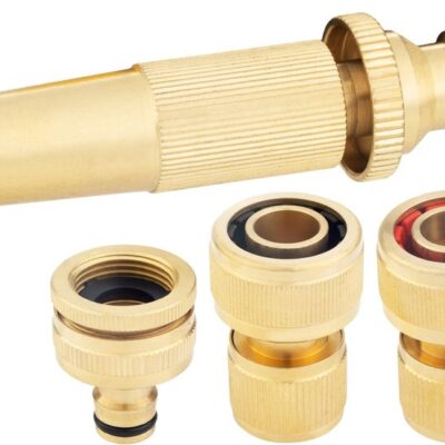 Sada spojok Strend Pro Garden GF343, zavlažovacia, záhradná, adaptér 3/4"-1, spojky 3/4", dýza