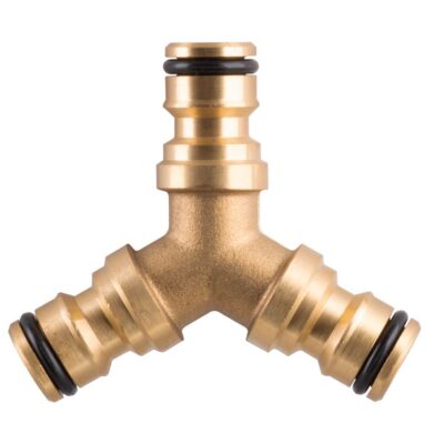 Rozbočovač GF121, typ Y, spojka 3-way, kovový, 3/4", záhradný, na hadicu