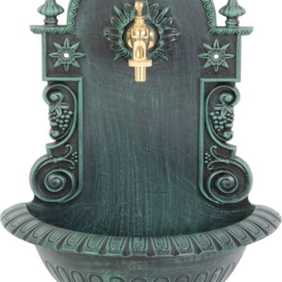 Umývadlo Gardens LT-DC019, záhradné, zelené, 370x190x610 mm