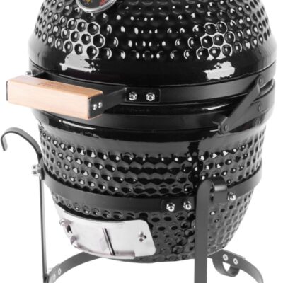 Gril Strend Pro Kamado Egg 13", priemer 27 cm, gril. výška 34,5 cm, čierny, 35x40,5x55 cm