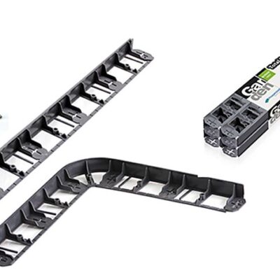 Obruba Garden Border 1045, 8 m, čierna, 28 tŕňov