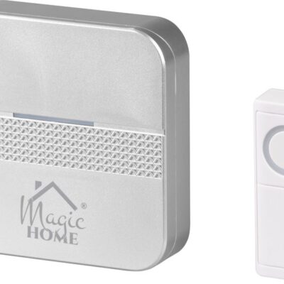 Zvonček MagicHome Intelligent4, bezdrôtový, domový, počet melódií 30, LED, IP44
