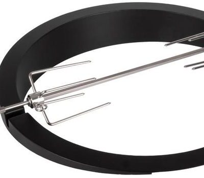 Ihla pre gril Strend Pro Kamado Egg 26", grilovacia, elektrická, ražeň na opekanie, špíz, 230 V, 3xAA