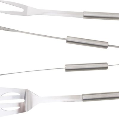 Sada náradia Strend Pro Grill, na grilovanie a opekanie, nerez, 3-dielna