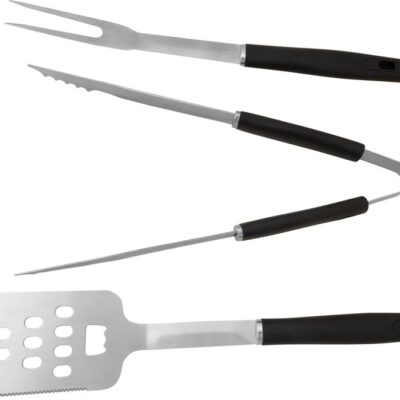 Sada náradia Strend Pro Grill, na grilovanie a opekanie, nerez, 3-dielna