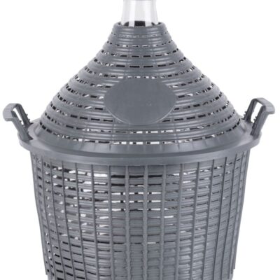 Demižón Strend Pro Cada Inco, 15 lit. sklenený, demižón na víno a pálenku, plastový kryt