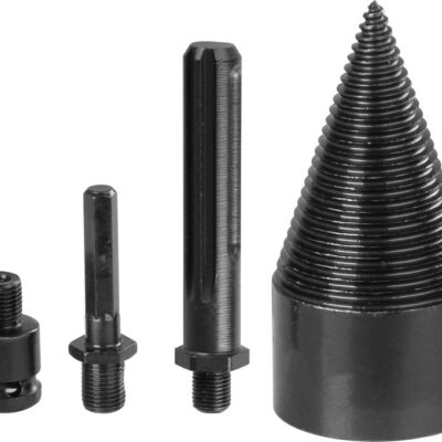 Tŕň Strend Pro, štiepací klin, kužeľ, 60 mm, 3x adaptér, na drevo