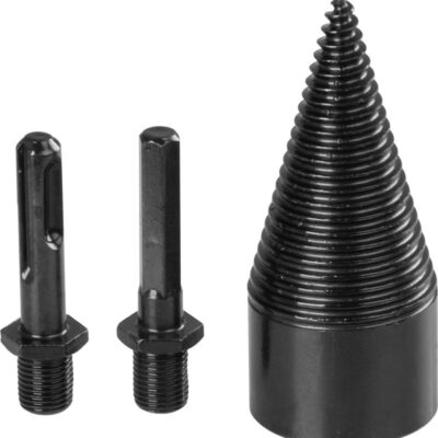 Tŕň Strend Pro, štiepací klin, kužeľ, 42 mm, adaptéry HEX 1/2" a SDS+, na drevo