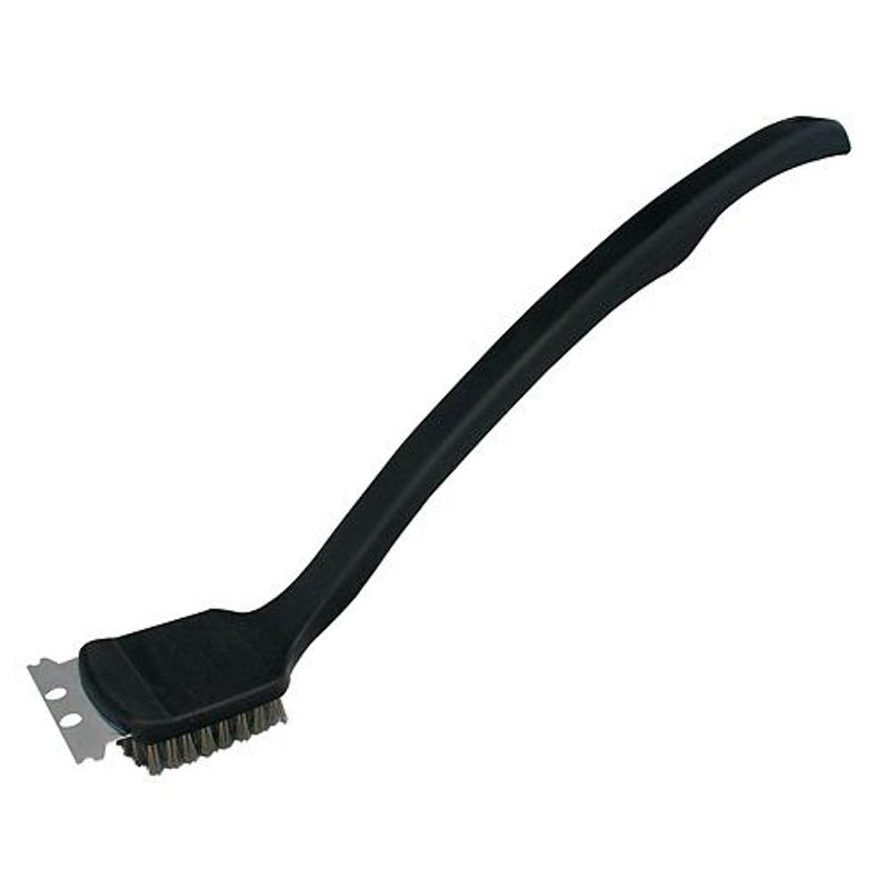 Kefa Strend Pro Grill BBQ, mosadzná, na čistenie grilu, so škrabkou, 457 mm 1 Kefa Strend Pro Grill BBQ, mosadzná, na čistenie grilu, so škrabkou, 457 mm