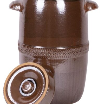 Súdok Ceramic 5 lit, na kapustu, I.trieda, s vrchnákom, 24x18 cm